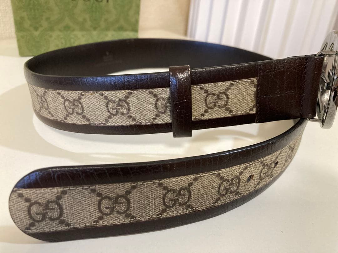 GUCCI GGロゴバックル ベルト