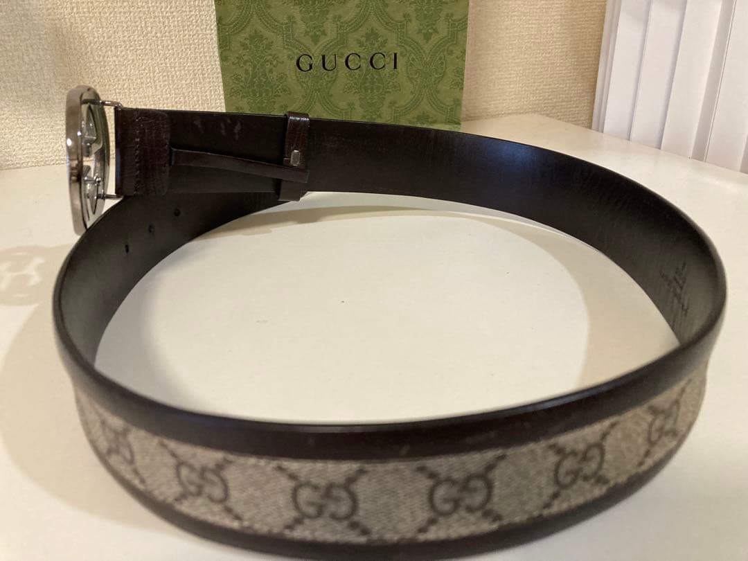 GUCCI GGロゴバックル ベルト