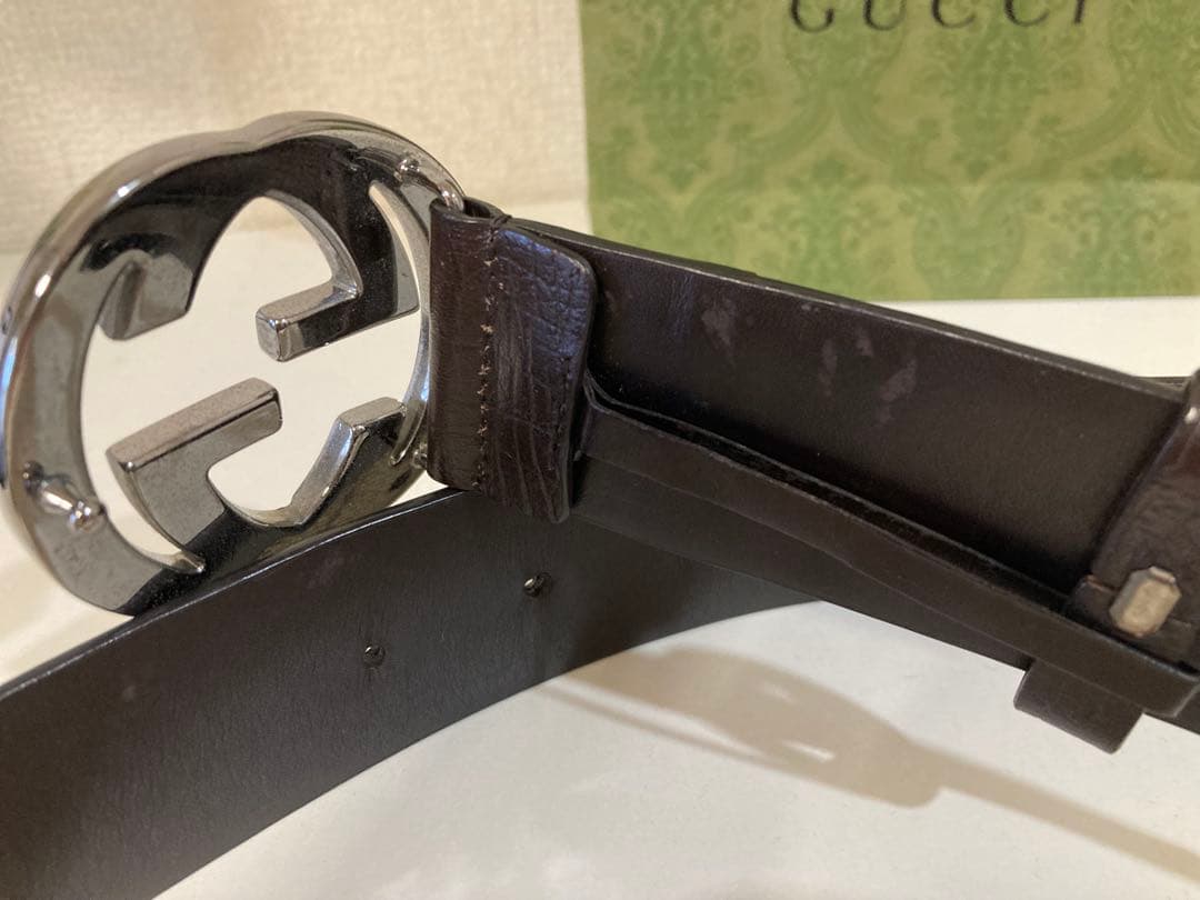 GUCCI GGロゴバックル ベルト