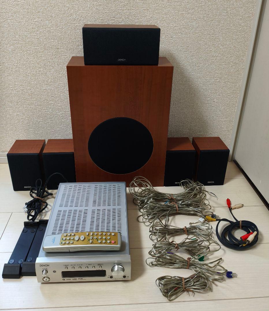 DENON製 DSW-M380 デノンホームシアターシステム