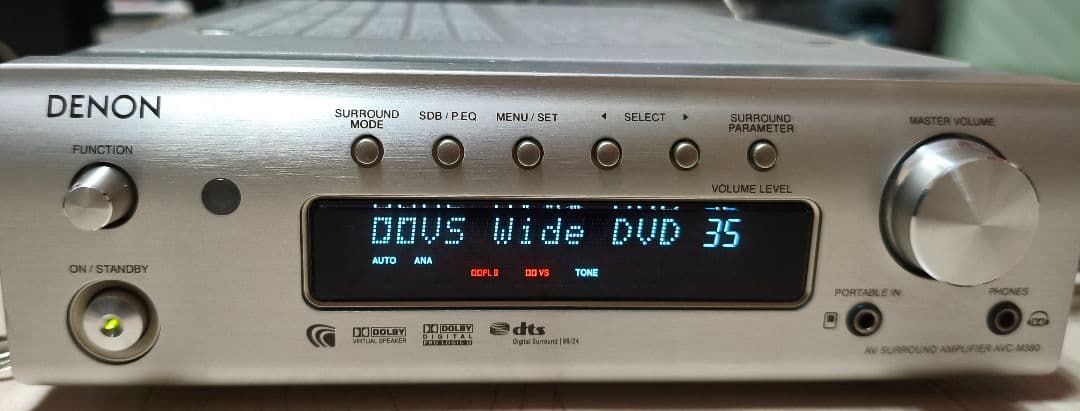 DENON製 DSW-M380 デノンホームシアターシステム