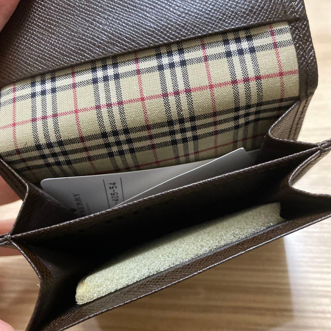 BURBERRY ブラウンレザー ケース　バーバリー　レディース　メンズ