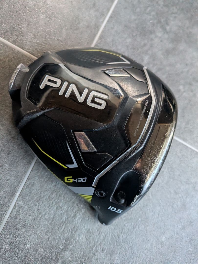 ●概ね美品　日本仕様●PING G430 MAX ドライバー 10.5° ヘッド