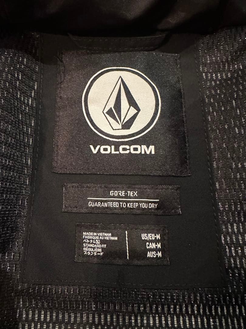 VOLCOM ボルコム L GORE-TEX JACKET 黒 Mサイズ