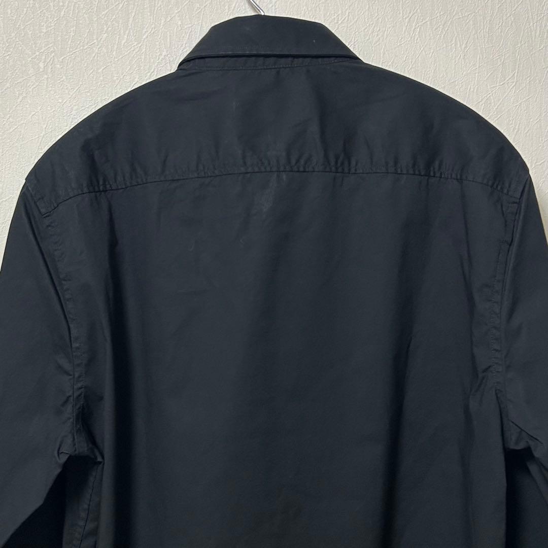 【現行タグ】 BURBERRY LONDON 長袖シャツ ブラック チェック S