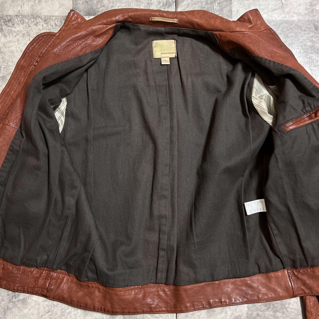 ジャケット・アウター banana republic cowhide leather jacket