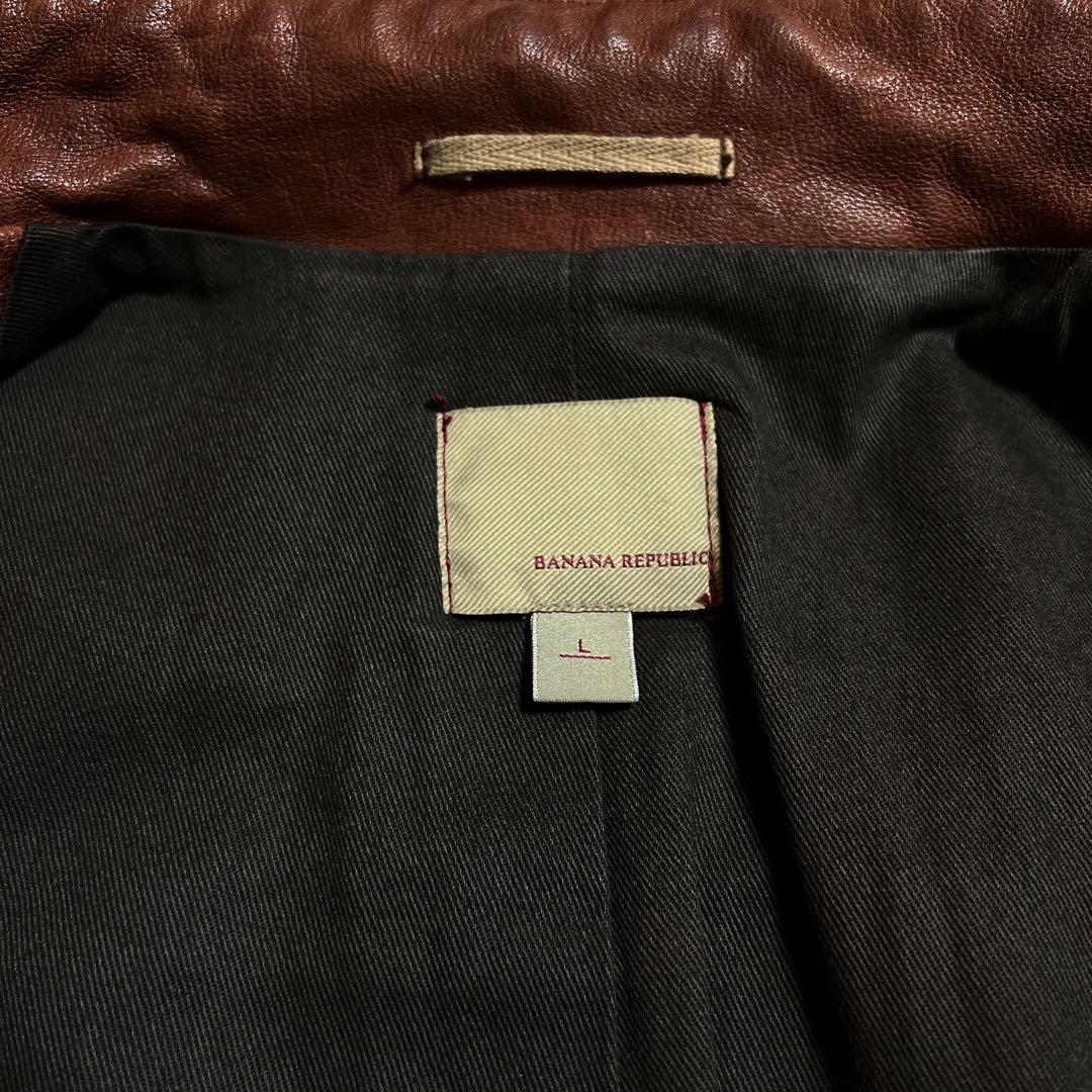 ジャケット・アウター banana republic cowhide leather jacket