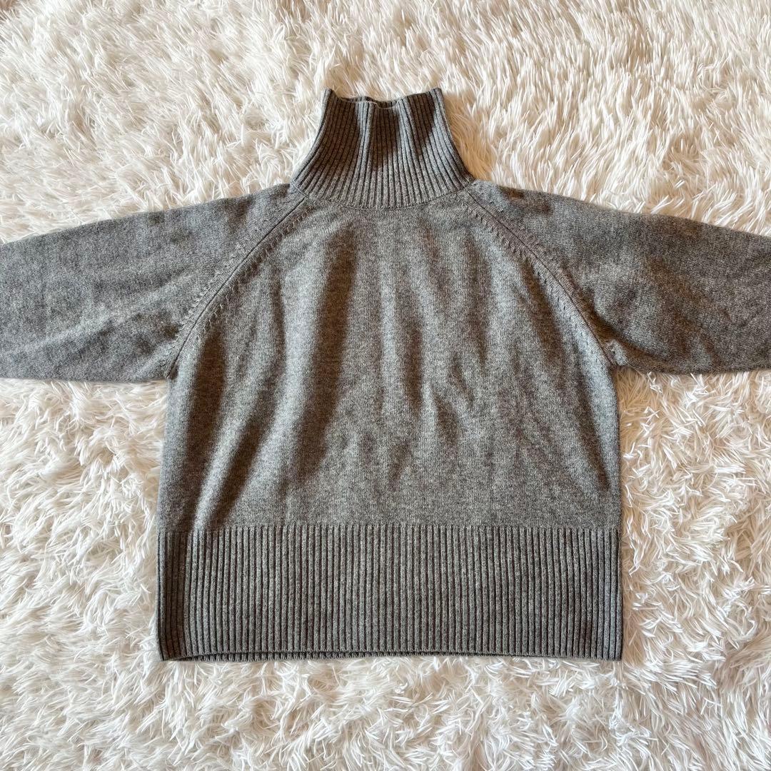 タグ付き✨ スピック&スパン ウールカシミヤ ラグランタートルニット 25AW