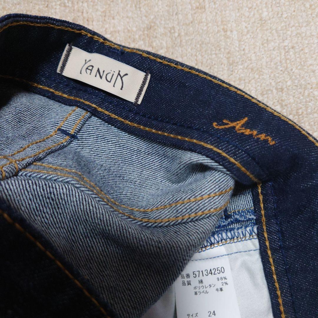 YANUKヤヌーク　ANNボーイズテーパード 24