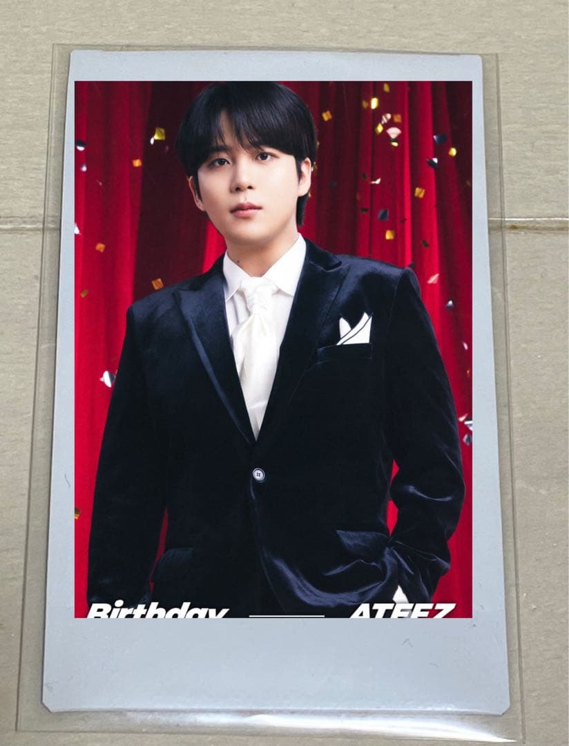 ATEEZ 直筆サイン入り ポラロイド ポラ チェキ