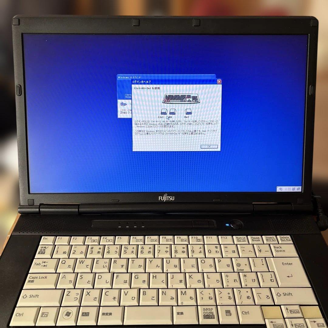 ノートパソコンWindows XP