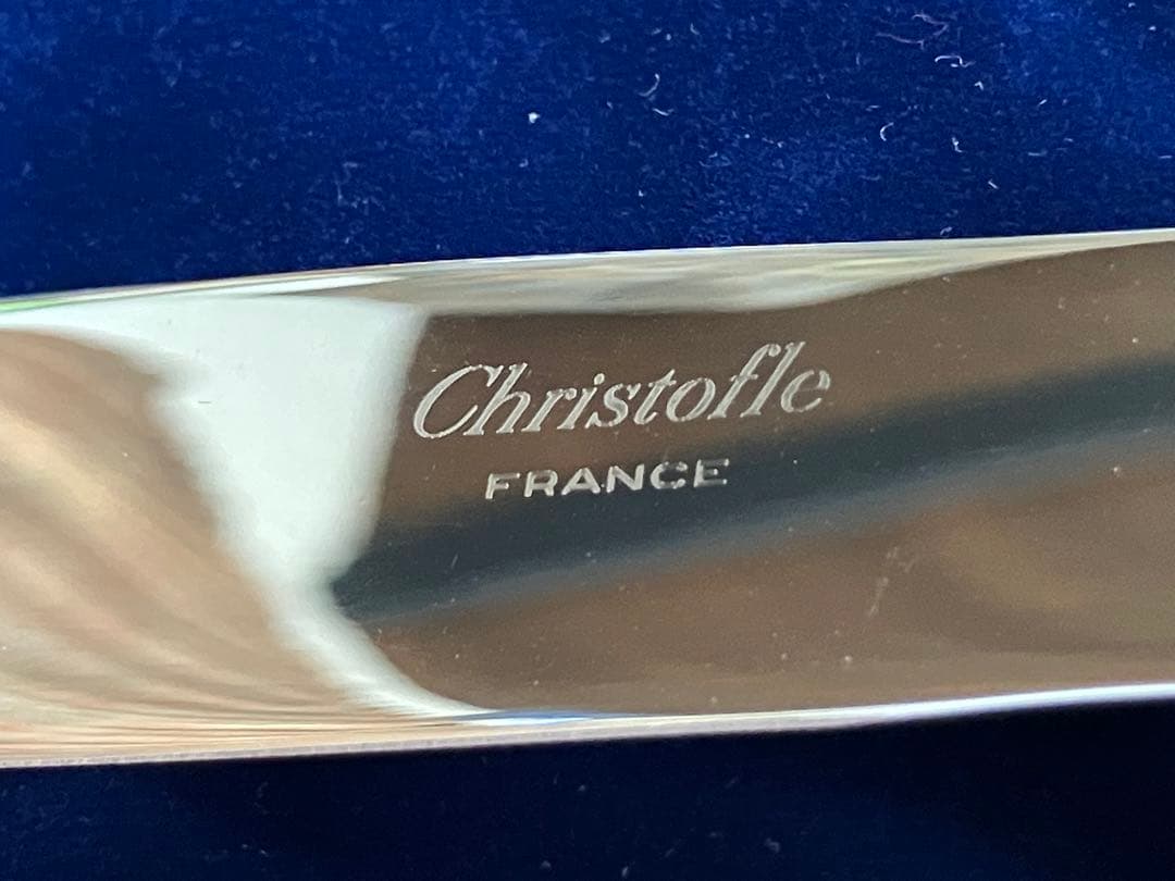 新品未使用　クリストフル　カトラリー　リュバン　特注品
