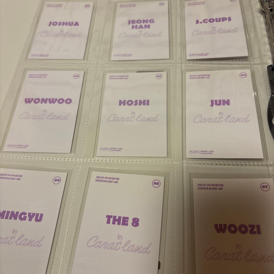 SEVENTEEN トレカ　CARAT LAND コンプリート