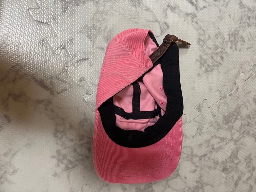 supreme ピンクキャップ