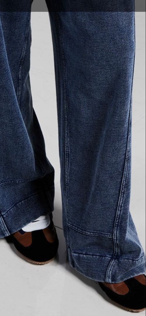 DOUBLE STANDADRD CLOTHING インディゴワイドパンツ 36