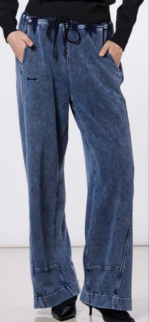 DOUBLE STANDADRD CLOTHING インディゴワイドパンツ 36