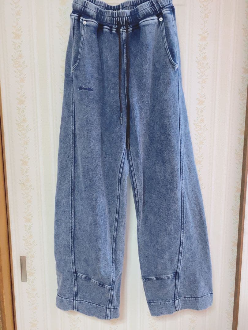 DOUBLE STANDADRD CLOTHING インディゴワイドパンツ 36
