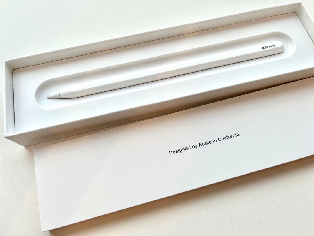 [純正]新品未使用　Apple Pencil ホワイト箱つき(第2世代)