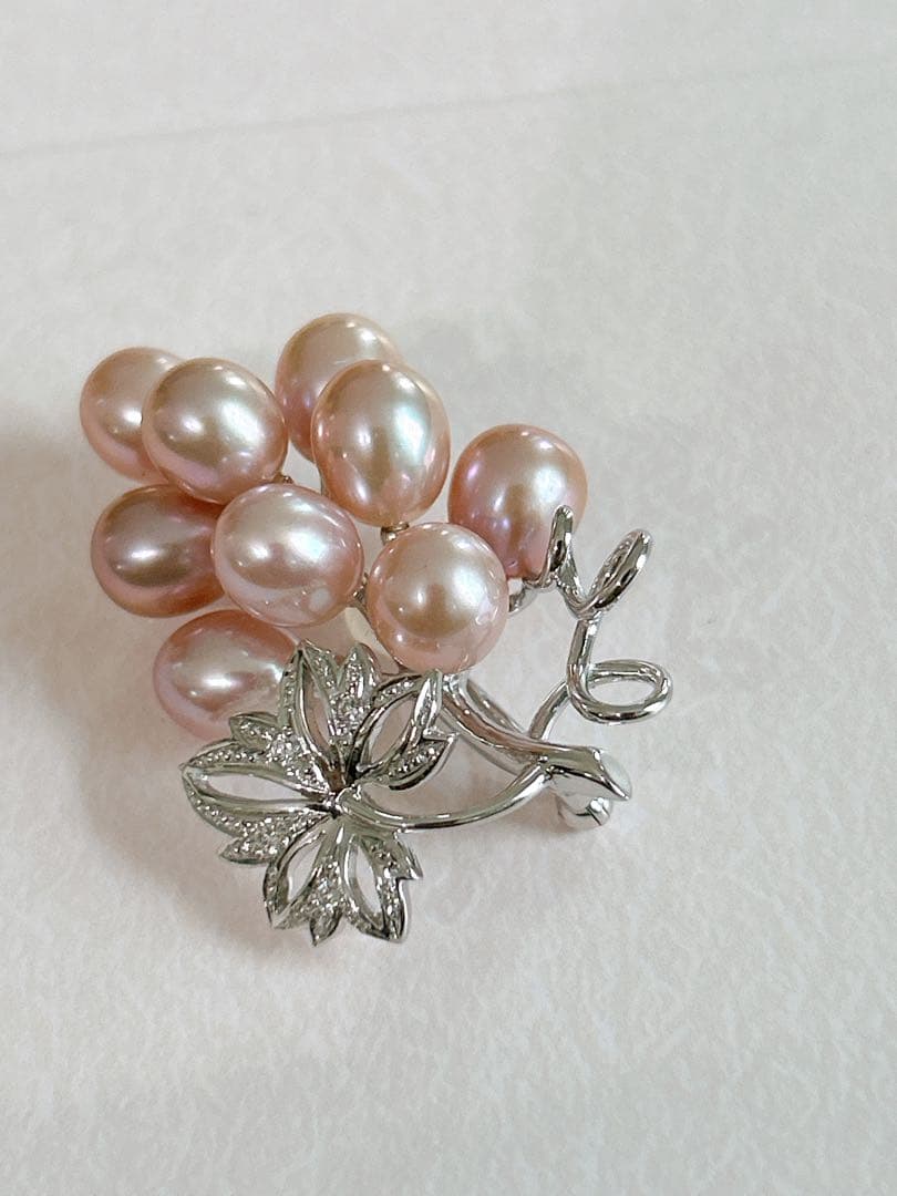 【MIKIMOTO】K18 パール ブローチ⟡.·*.