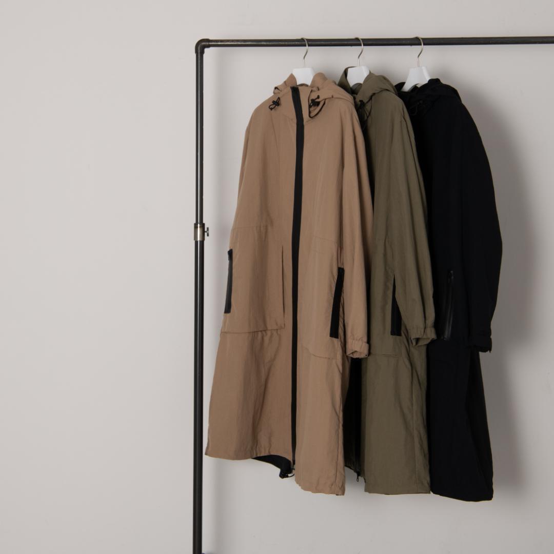 アッパーハイツ ミリタリーコート0 XSキャメル モッズコートアパルトモン