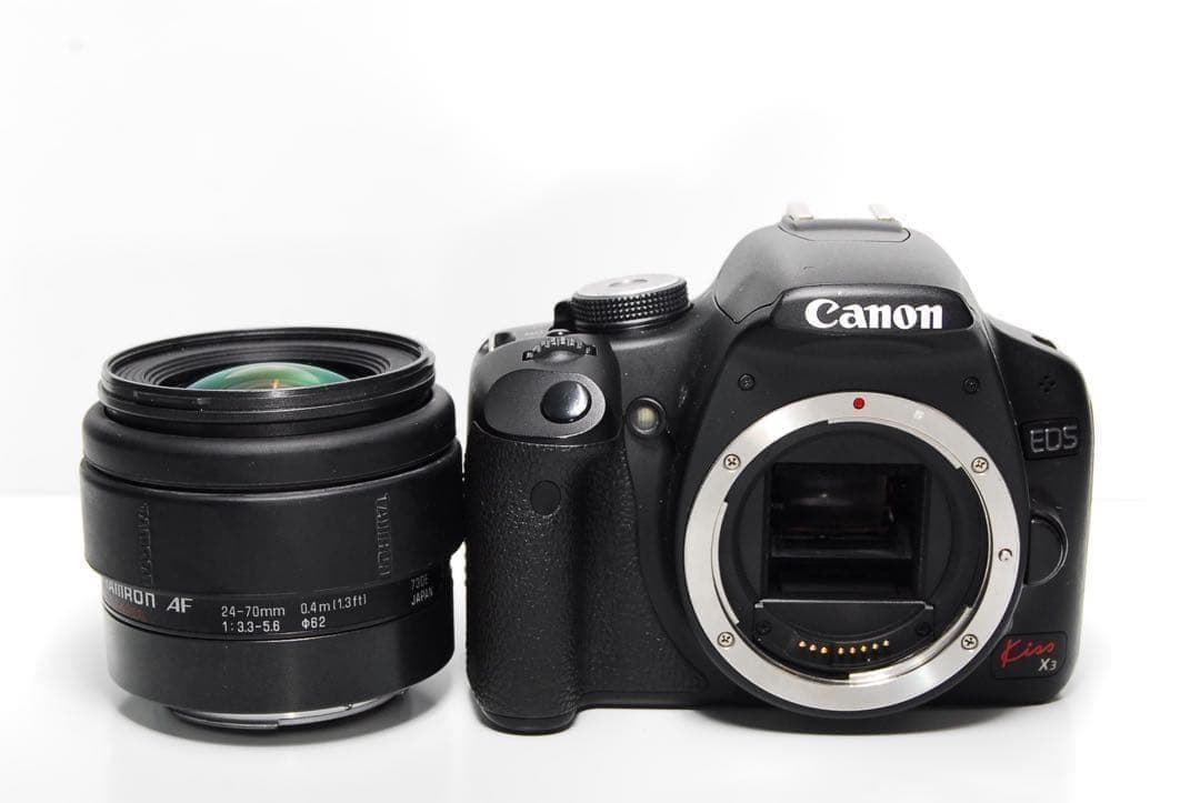 ⭐️スマホ転送可⭐️Canon Kiss X3一眼レフカメラ 初心者におすすめ！