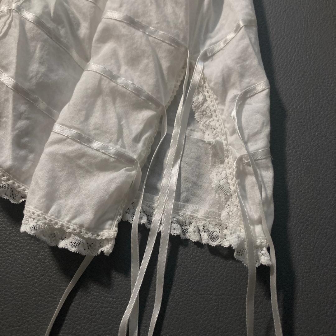 x*x様 【希少ビンテージ】ピンクハウス　綿ローン 長袖ブラウス フリル リボン