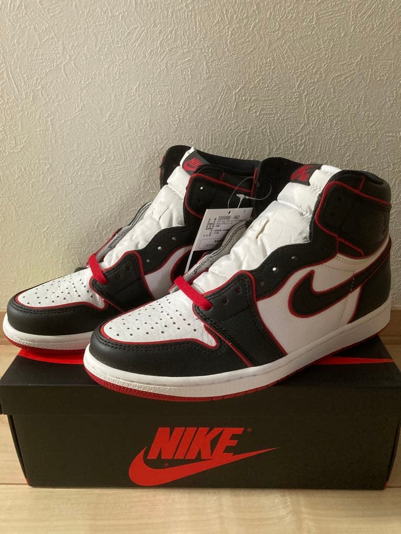 NIKE エアジョーダン1 ハイOG ブラッドライン　＊