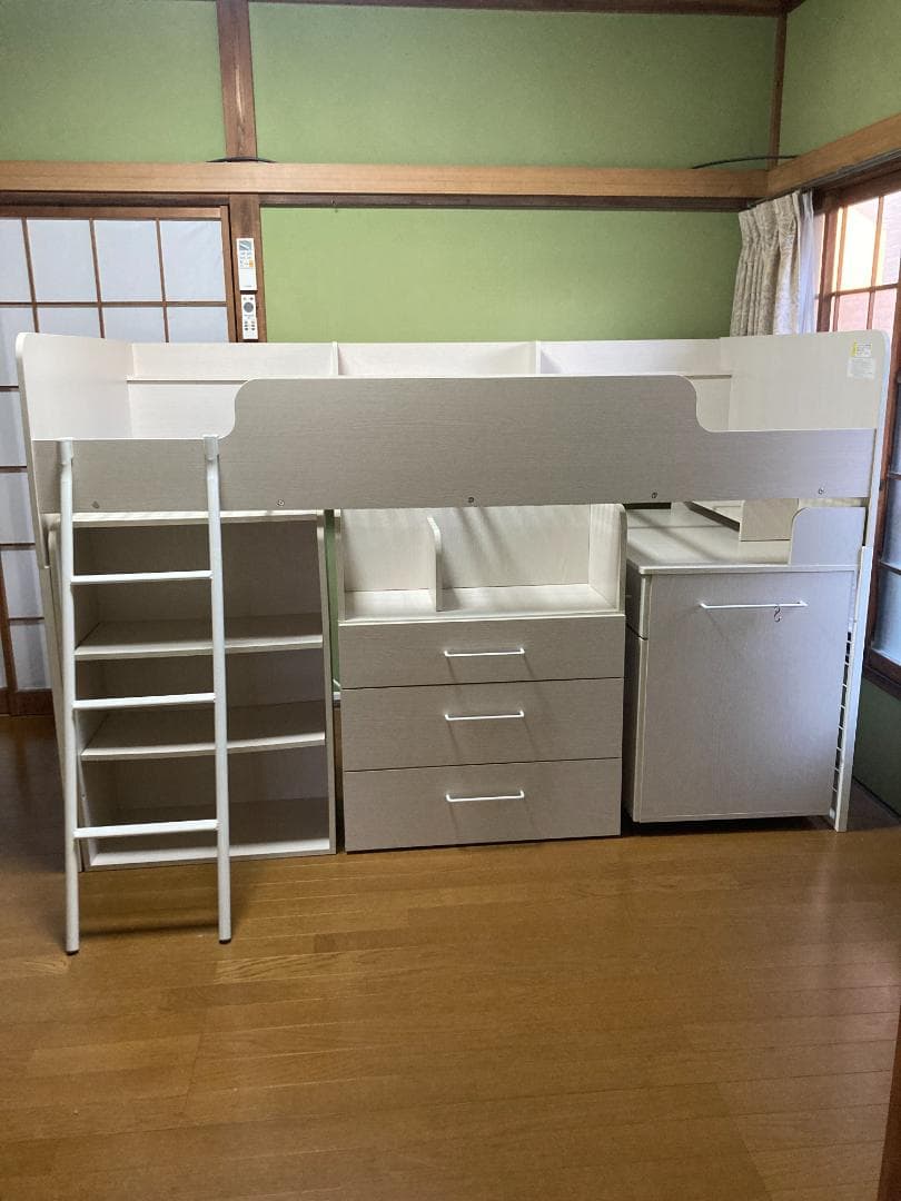 ニトリシステムベッドデスク　引き取り限定