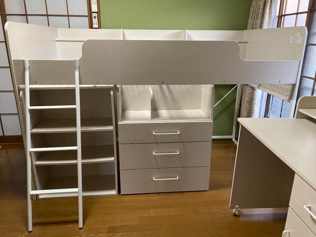 ニトリシステムベッドデスク　引き取り限定