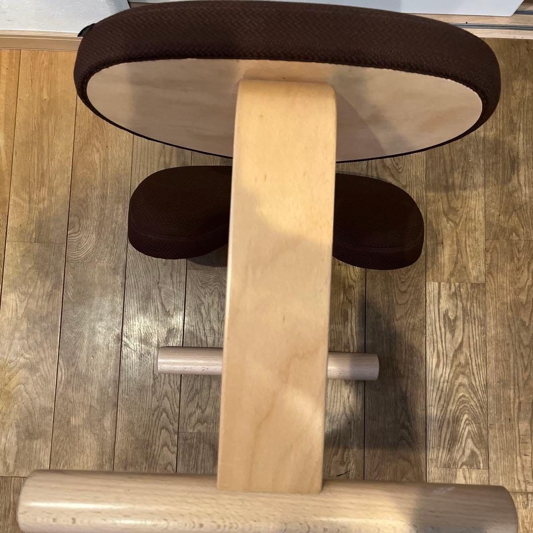 【訳あり品】サカモトハウス　バラウスイージー　バランスチェア　ブラウン