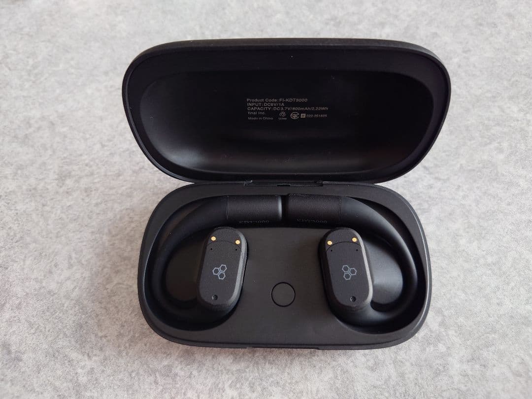 ほぼ未使用 final KDT3000 Black