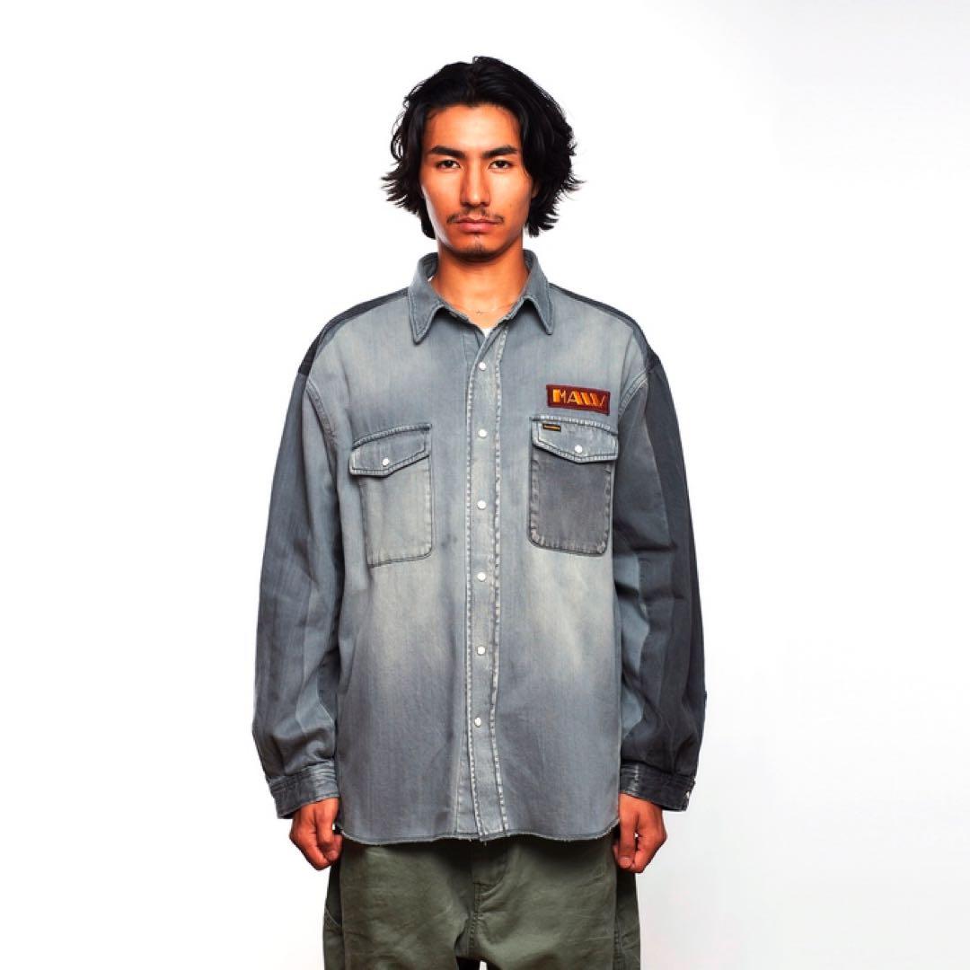 【新品】LIBERAIDERSリベレイダースRIMAKE DENIM SHIRT