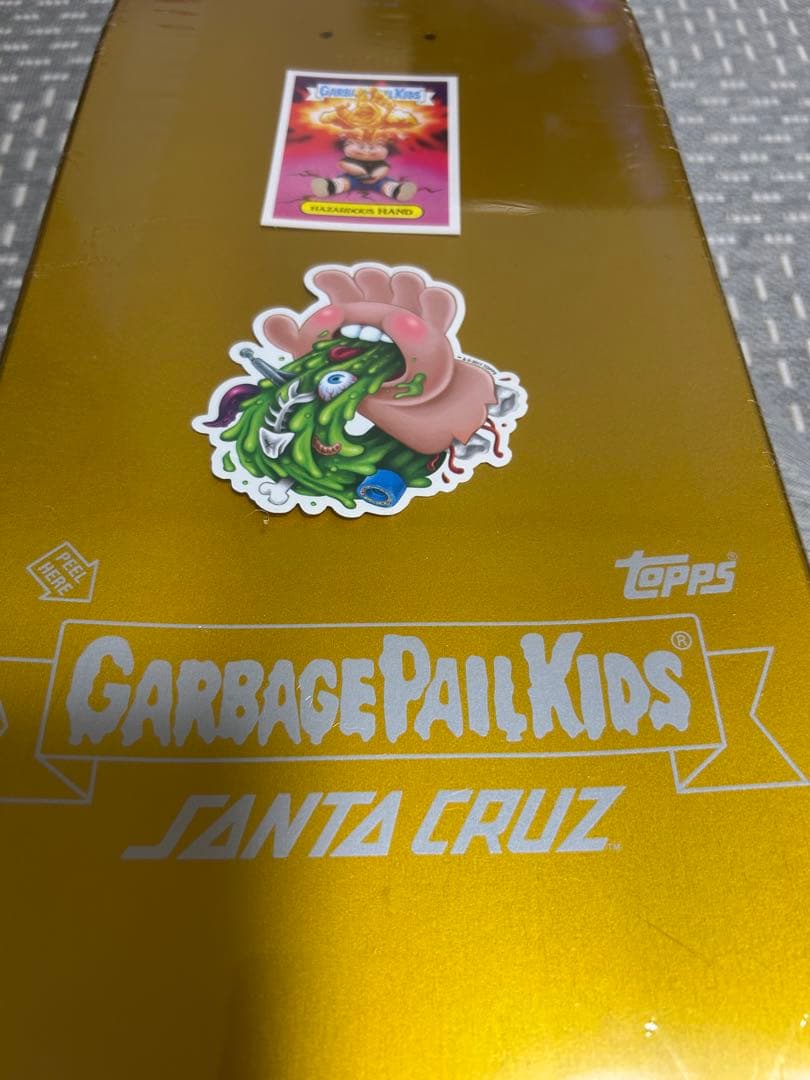 サンタクルーズ コラボ 限定 デッキ スケートボード ガベージペイルキッズ