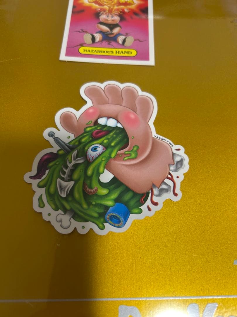 サンタクルーズ コラボ 限定 デッキ スケートボード ガベージペイルキッズ