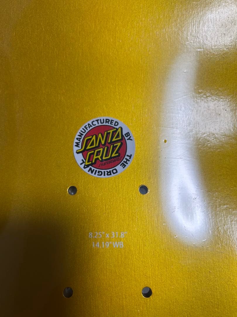 サンタクルーズ コラボ 限定 デッキ スケートボード ガベージペイルキッズ