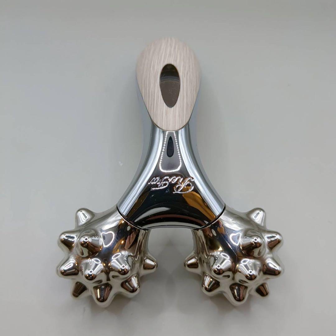 Refa リファ リズム RHYTHM ベージュウッド 美顔ローラー　木