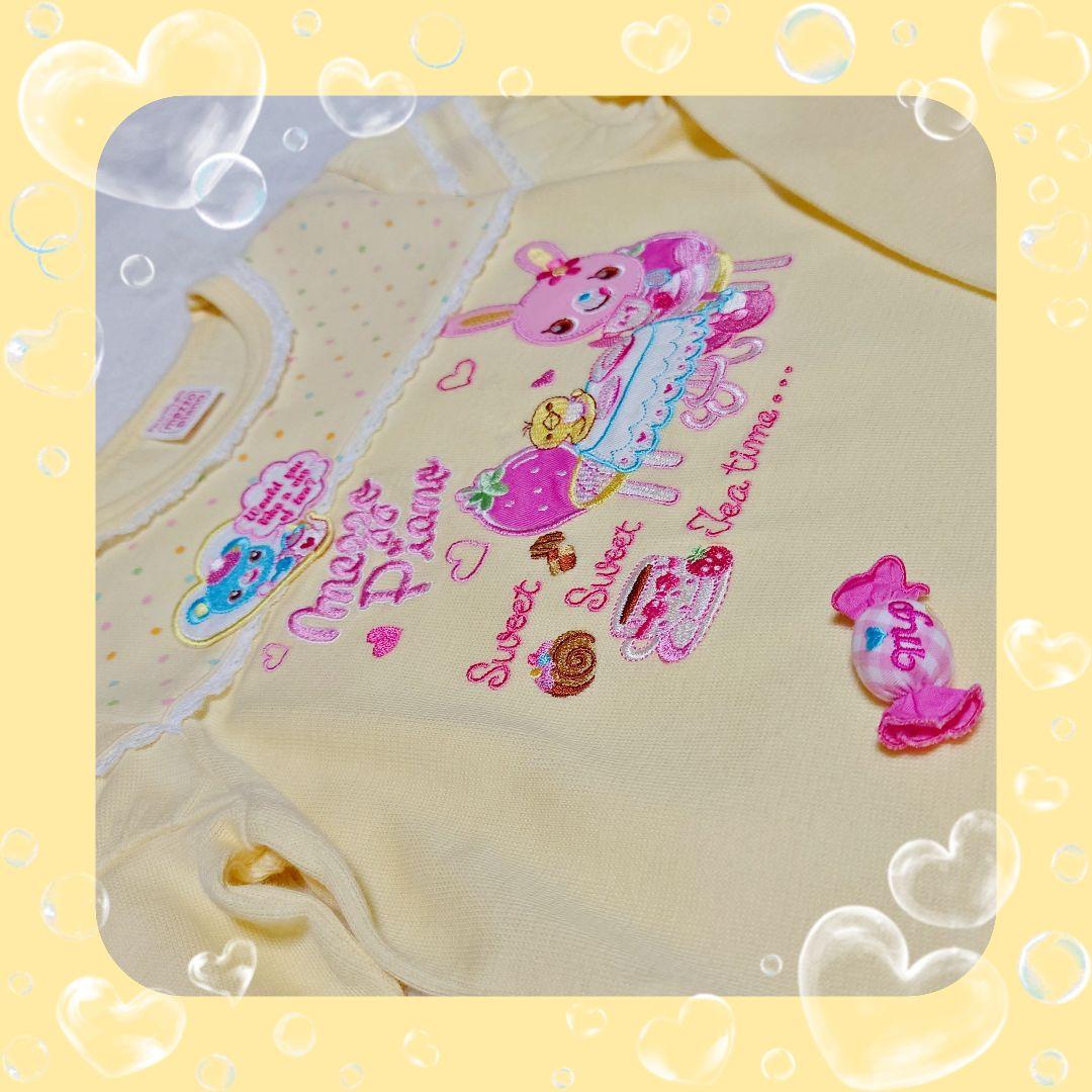 ❤メゾピアノ❤ミミポポ✨みみぽぽ✨ティーパーティー✨平成レトロ✨イエロー❤