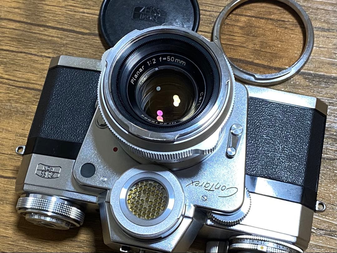 Contarex + Planar 50mm f2 整備済み
