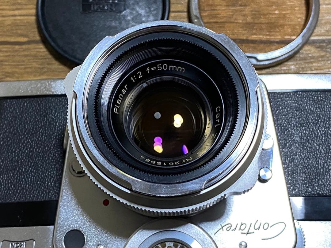 Contarex + Planar 50mm f2 整備済み