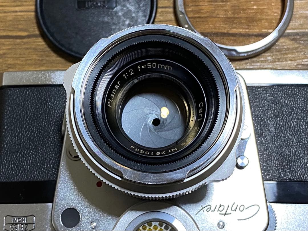Contarex + Planar 50mm f2 整備済み