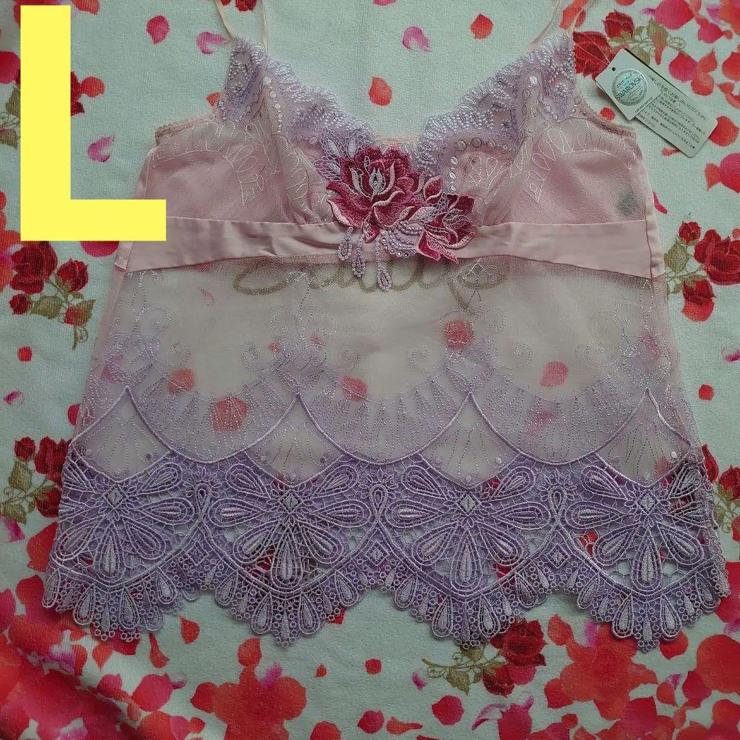 新品サルート54GクリムトSalute キャミソール Lプレステージスワロ