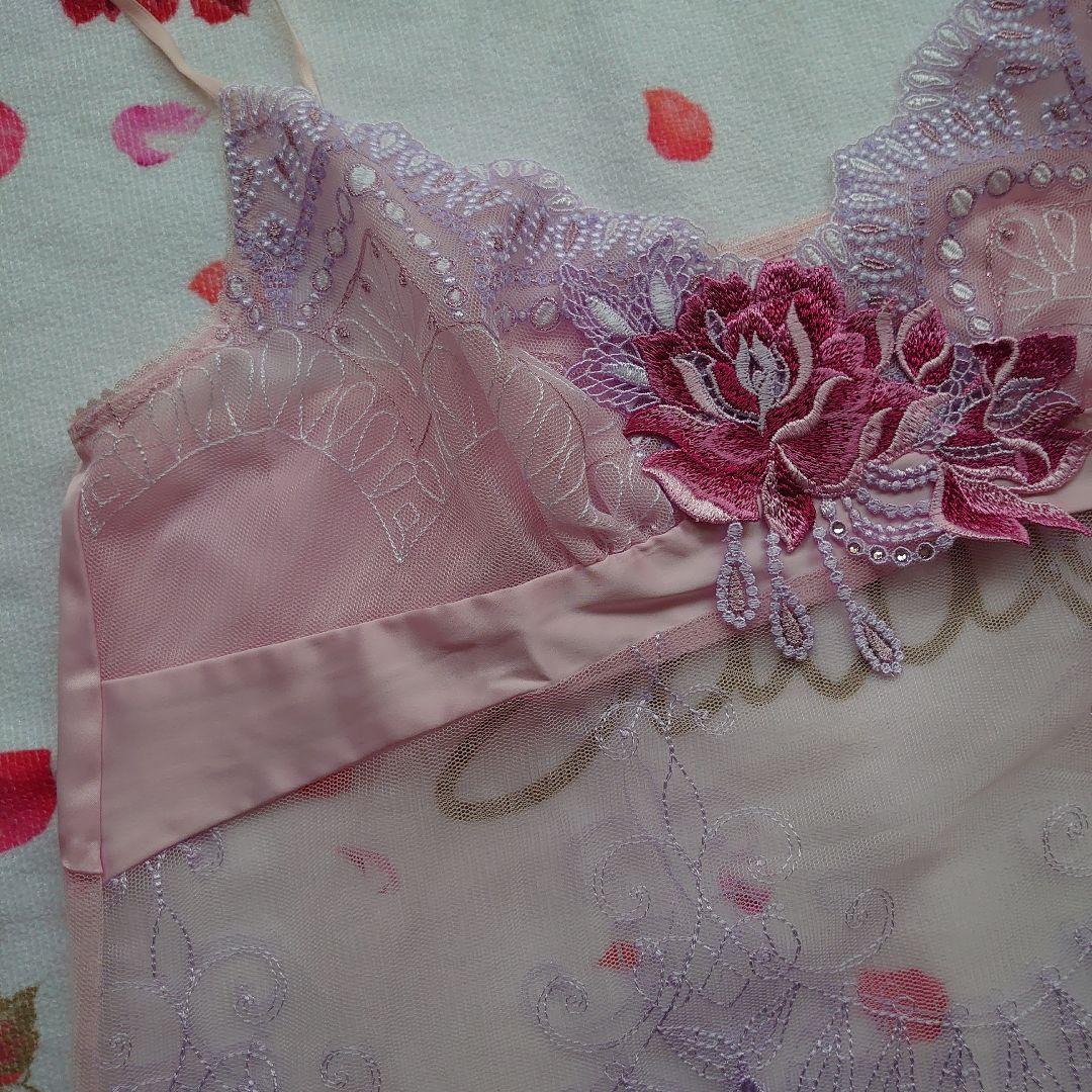 新品サルート54GクリムトSalute キャミソール Lプレステージスワロ