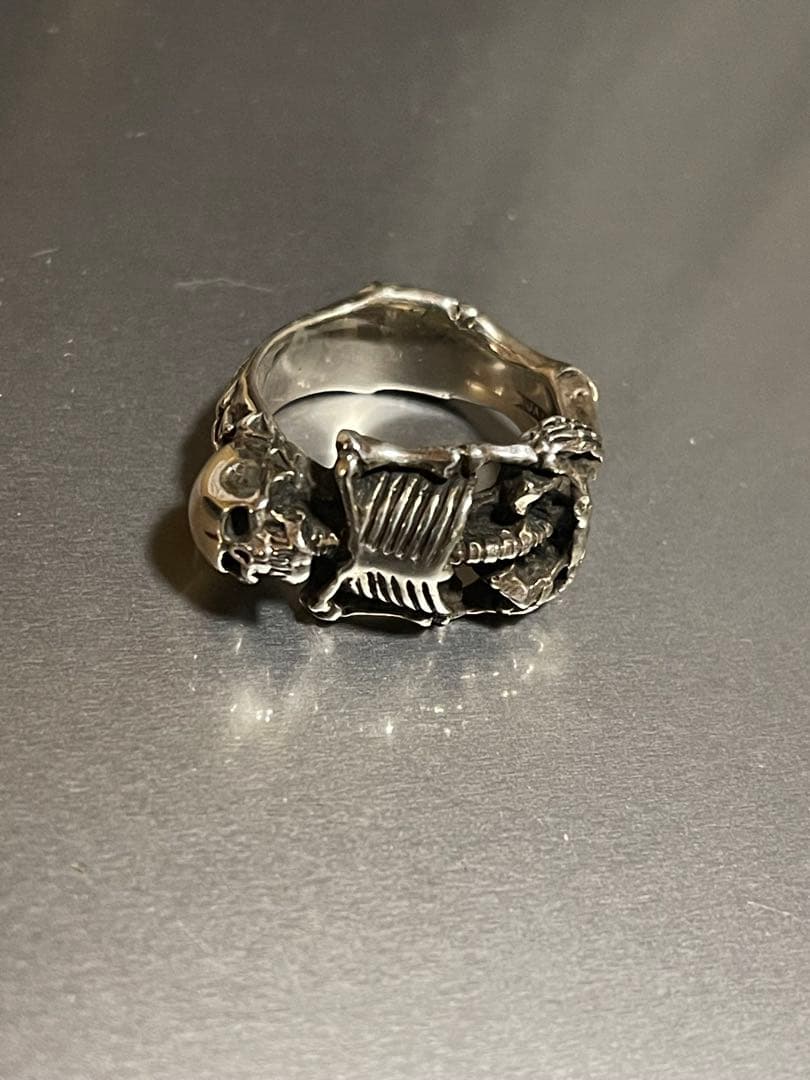 YxCxHxC様 クレイジーピッグ スカル骸骨デザイン 約18号