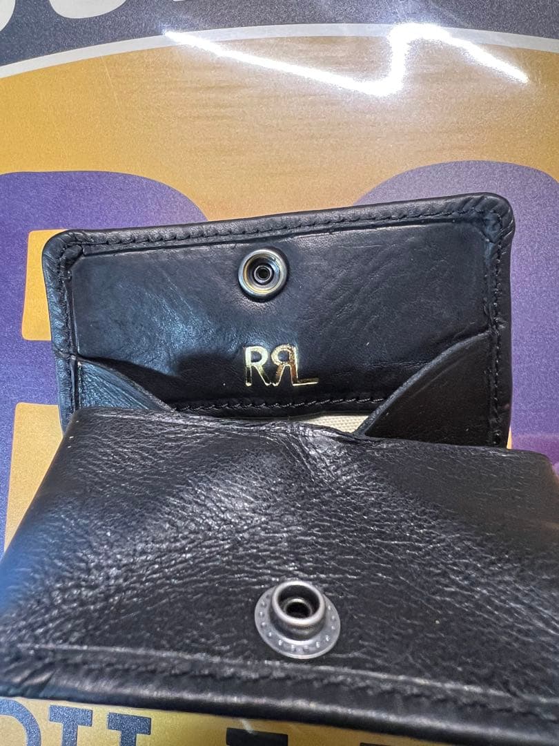 【美品】RRL ダブルアールエル レザー 小銭入れ ケース