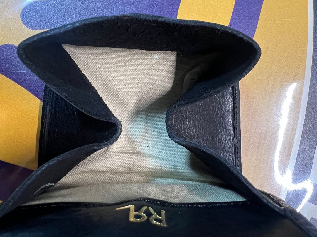 【美品】RRL ダブルアールエル レザー 小銭入れ ケース