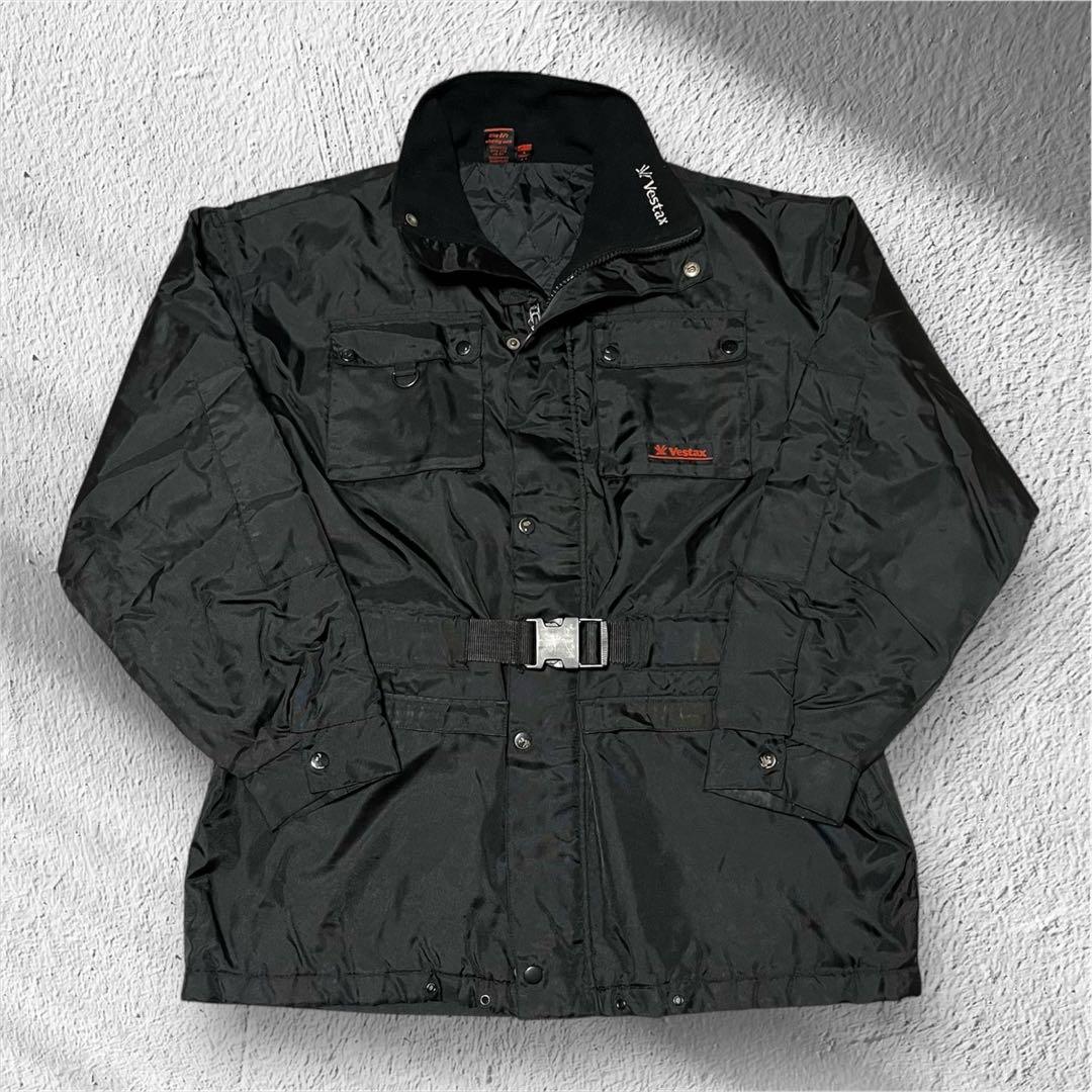 vestax ナイロンジャケット ウエストベルト付 Y2K DJ サイバーパンク