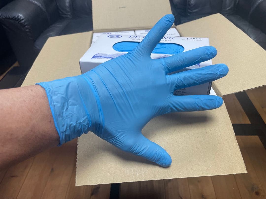 ニトリル手袋　Ｌサイズ　3,000枚　在庫残りわずか