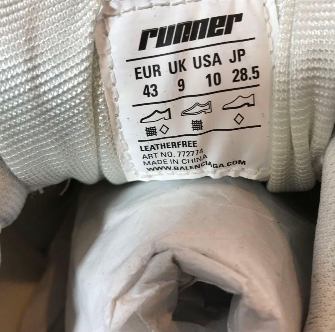 BALENCIAGA ランナー スニーカー 28cm