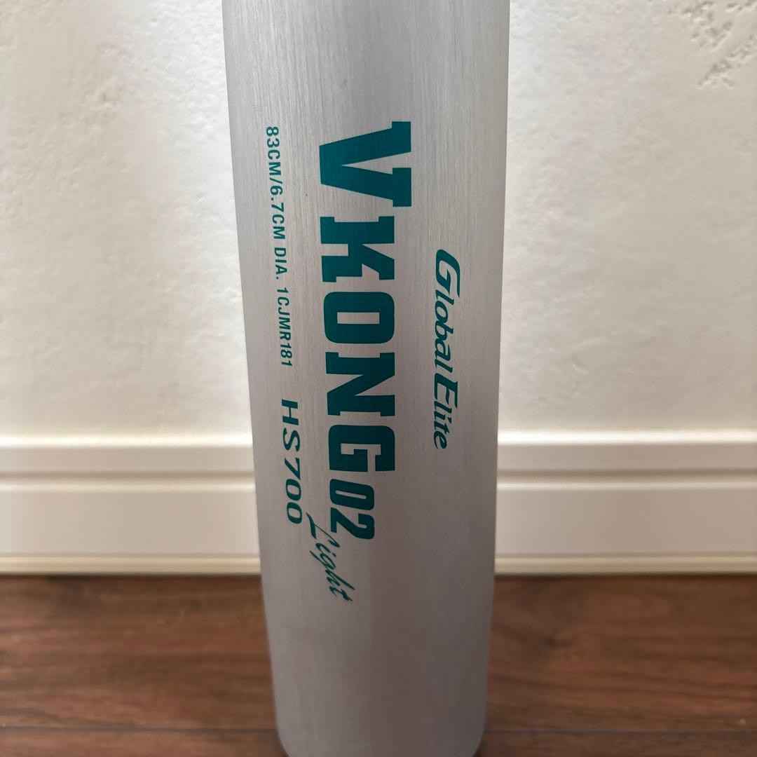 ミズノ　Vコング02 Light 軟式野球 金属バット 83cm ミドルバランス