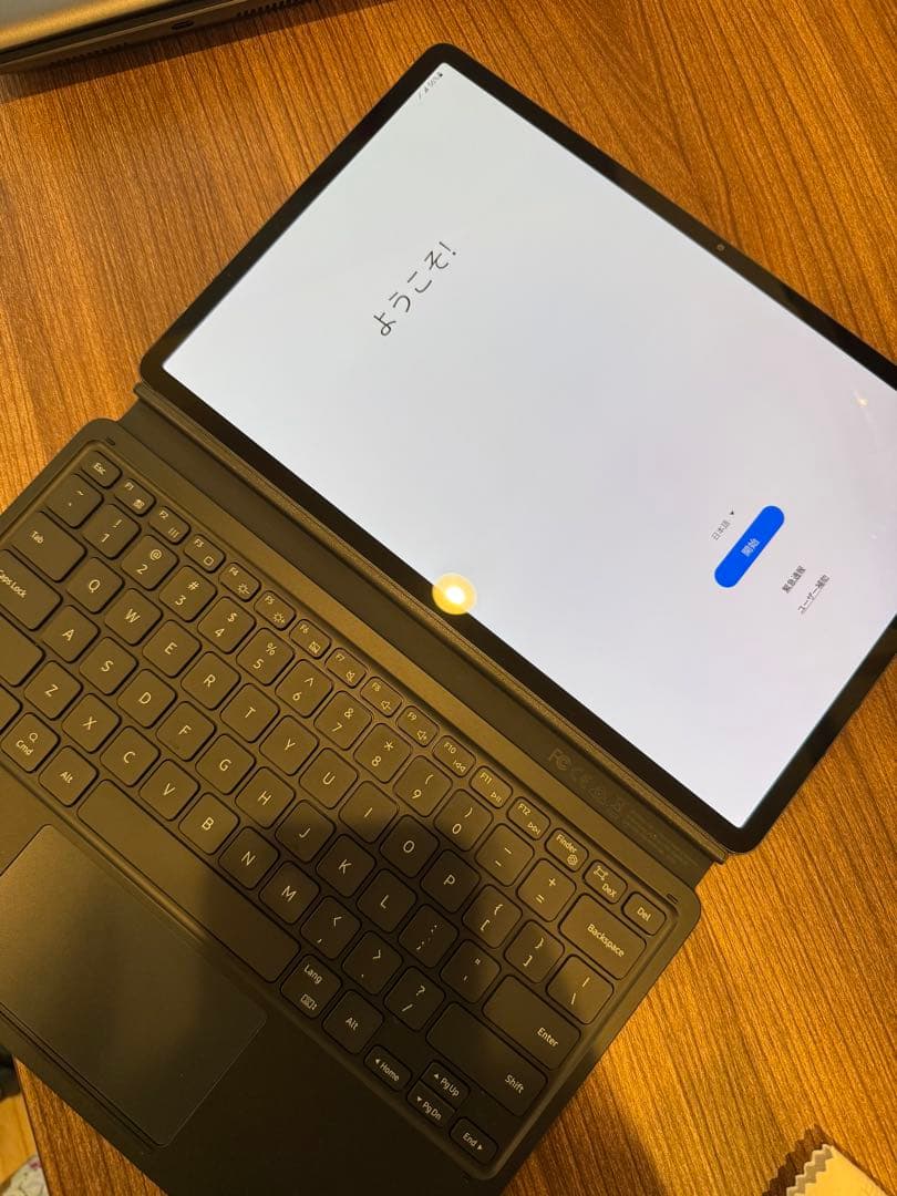 GalaxyTab S7+5G 8GB/256GB キーボードカバー(ペン無し)